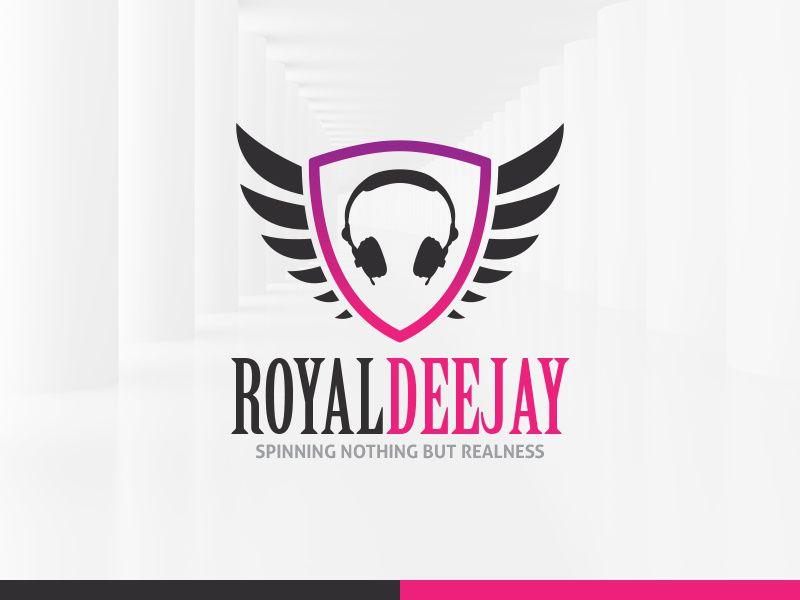 Deejay Logo - Royal Deejay Logo Template by Alex Broekhuizen on Dribbble