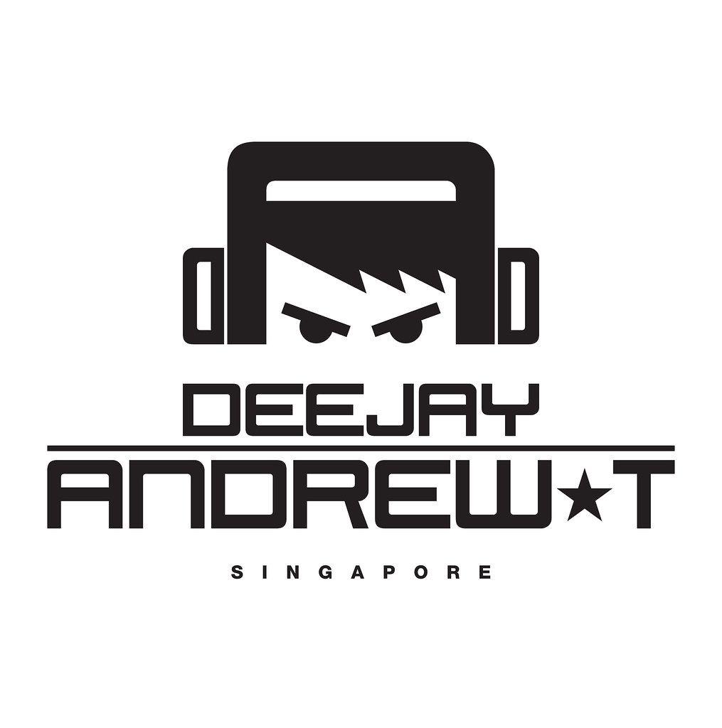 Deejay Logo - Deejay Andrew T Official Logo B/W | nazri razak | Flickr