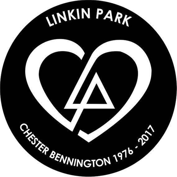 Rip Logo - RIP Chester Bennington linkin park logo Bumper Sticker | Etsy