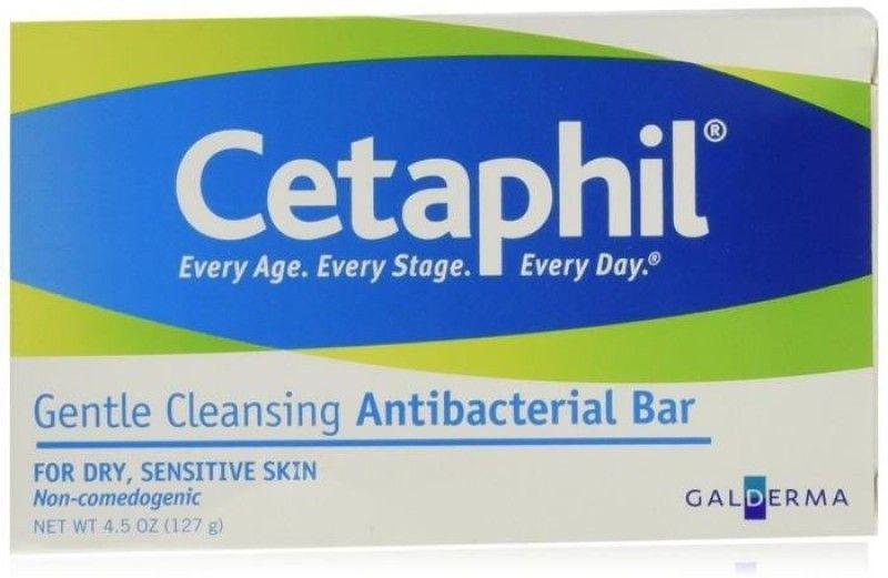 Cetaphil Logo - Cetaphil Gentle Cleansing Antibacterial Bar - (4.5oz)(127 g)