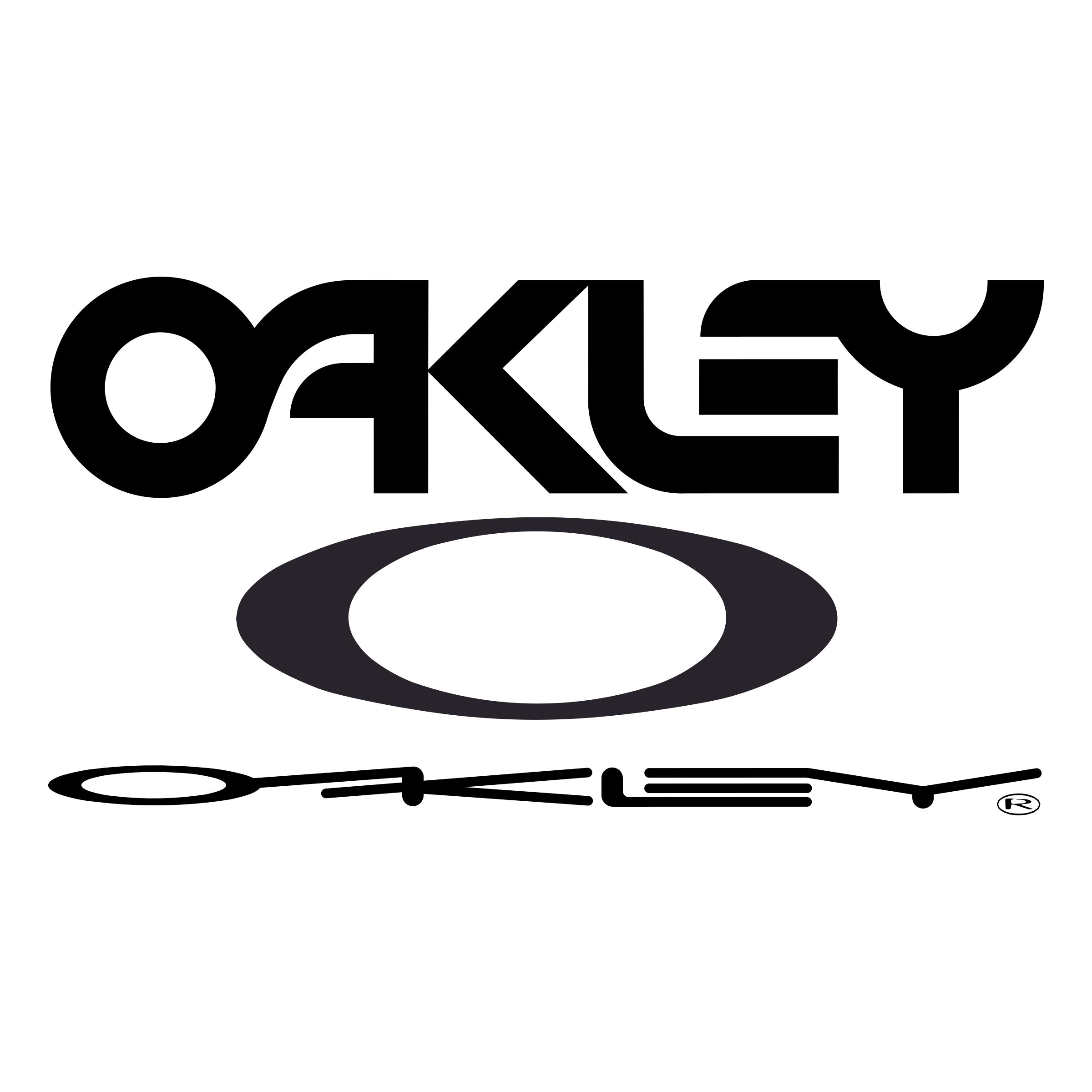 Oakly Logo - Oakley Logo PNG Transparent & SVG Vector - Freebie Supply