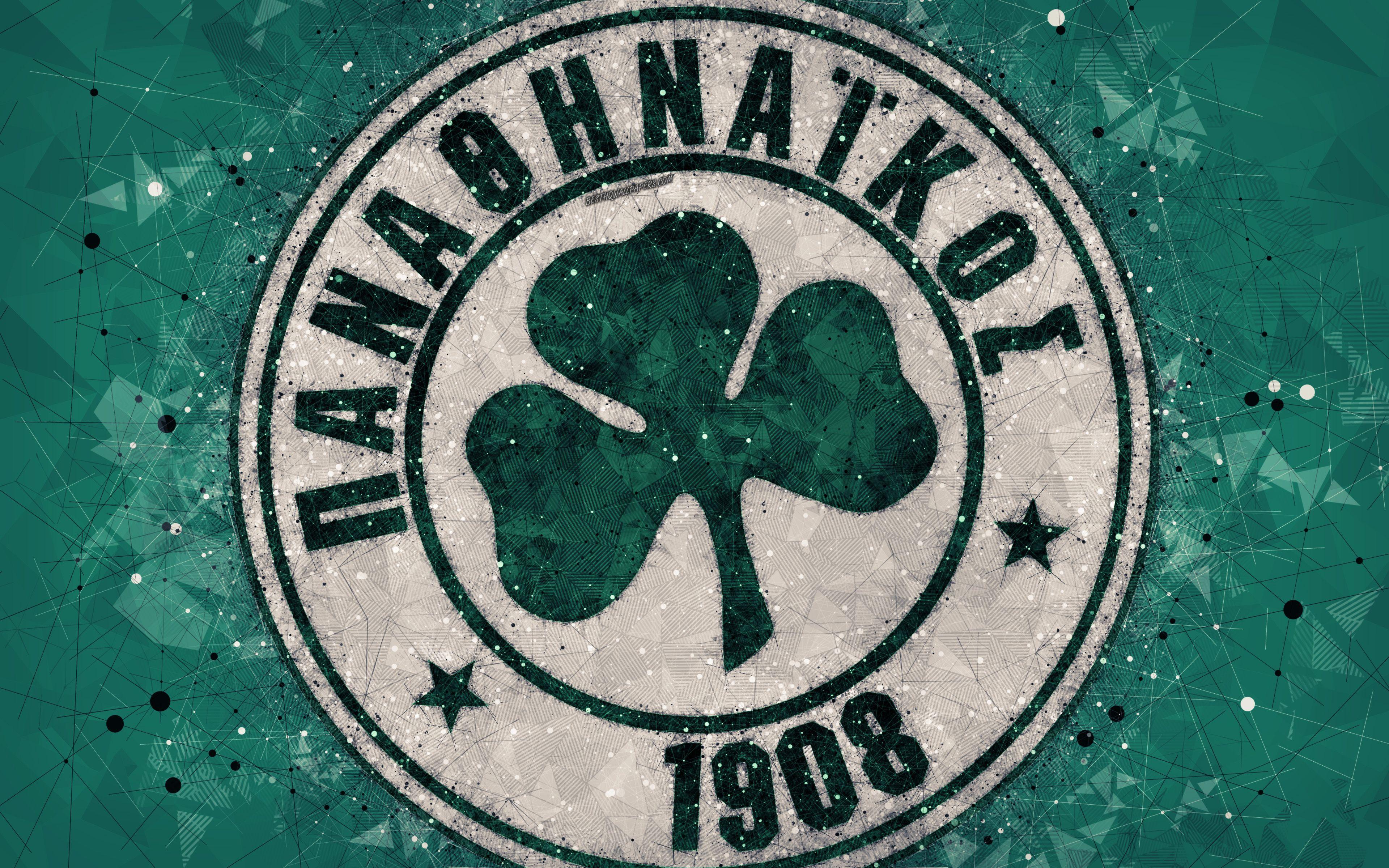 Panathinaikos Logo - Panathinaikos F.C. 4k Ultra HD Wallpaper | Background Image ...