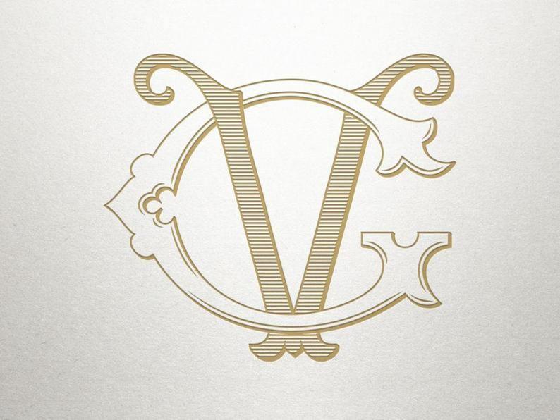GV Logo - Premade Logo Monogram VG