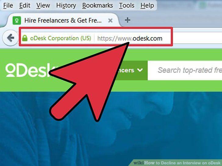 Odesk.com Logo - How to Decline an Interview on oDesk: 8 Steps (with Pictures)