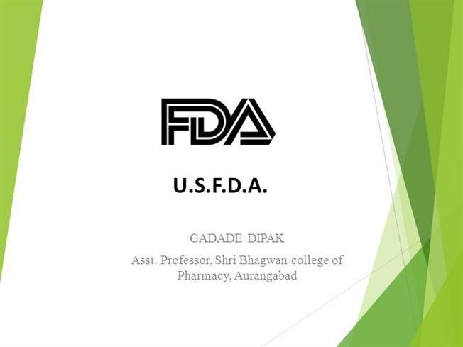 Cder Logo - USFDA CDER |authorSTREAM