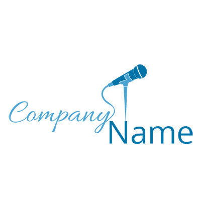 Mic Logo - Speaker Logo Maker