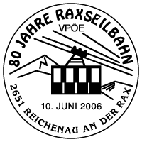 Rax Logo - Jahre Raxseilbahn Reichenau an der Rax. Download logos. GMK