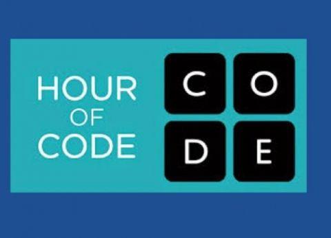 Code.org Logo - Hour of Code. San Jose Public Library