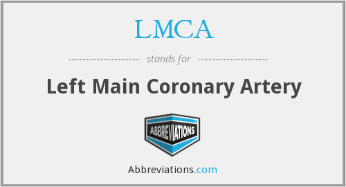 LMCA Logo - LMCA - Left Main Coronary Artery