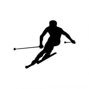 Skier Logo - logo esqui - Buscar con Google | Dibuixos x idees | Sports wall ...