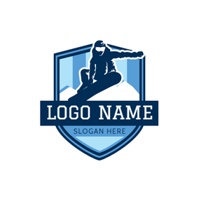 Skier Logo - Free Ski Logo Designs | DesignEvo Logo Maker