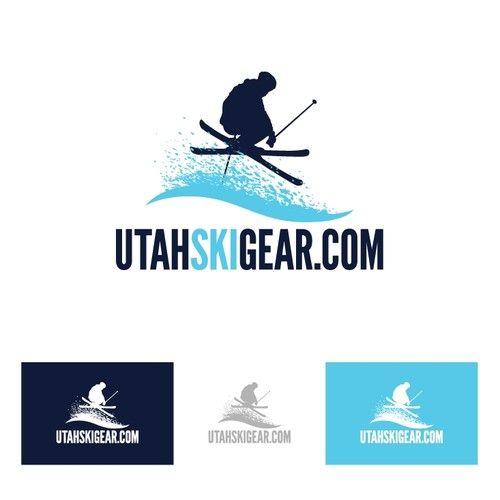 Skier Logo - New logo wanted for Utah Ski Gear | Logo & business card contest