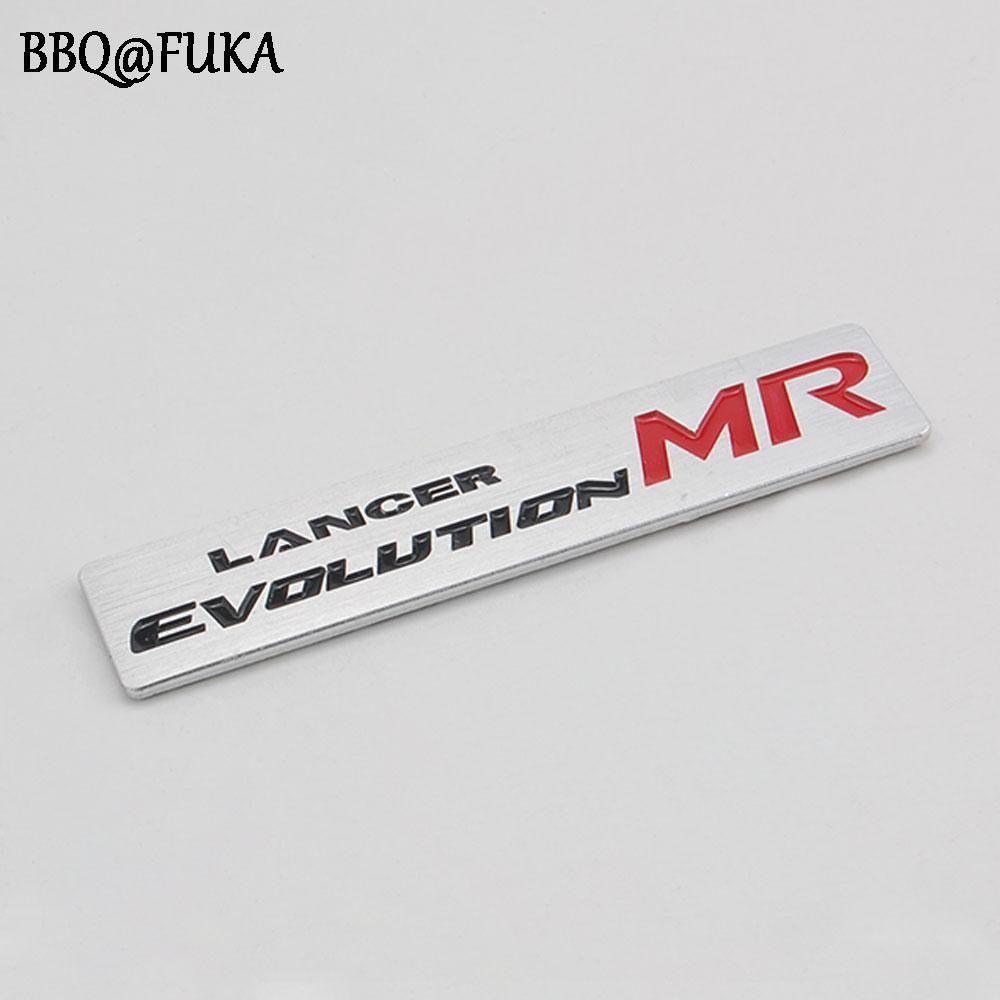 Evo9 Logo - Aluminum Lancer Evolution MR Badge. Mitsubishi Evolution. Evo 9