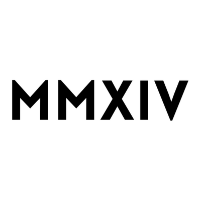Mmxiv Logo - MMXIV on Twitter: 