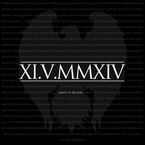 Mmxiv Logo - Xi.v.mmxiv by Saints of Arcadia on Amazon Music - Amazon.com