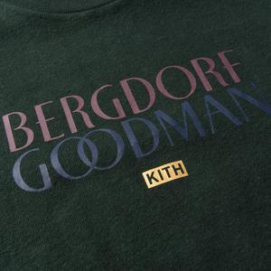 Bergdorf Logo - Kith x Bergdorf Goodman Tee - Forest Green