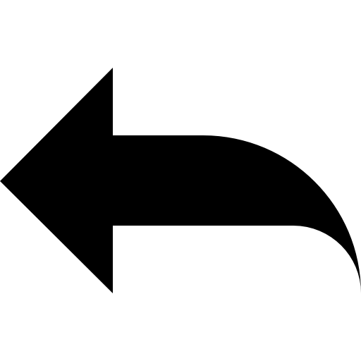 Undo Logo - Undo black arrow pointing to left Icons | Free Download
