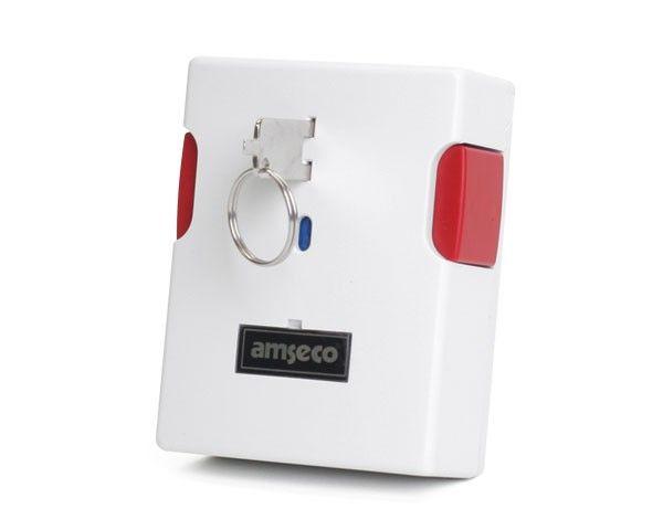 Amseco Logo - Amseco Latching Type, Double Button Hold-Up Switch