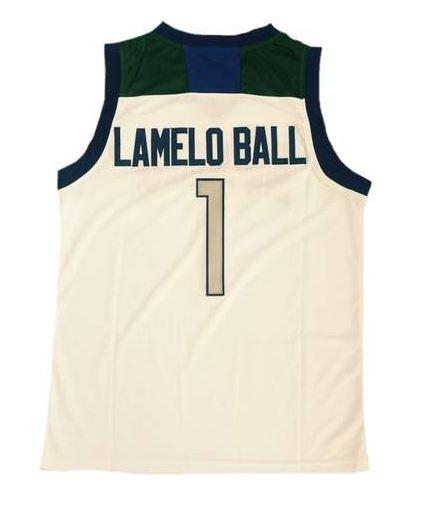 Lamelo1 Logo - LaMelo Ball #1 Chino Hill High School Huskies Basketball Jersey