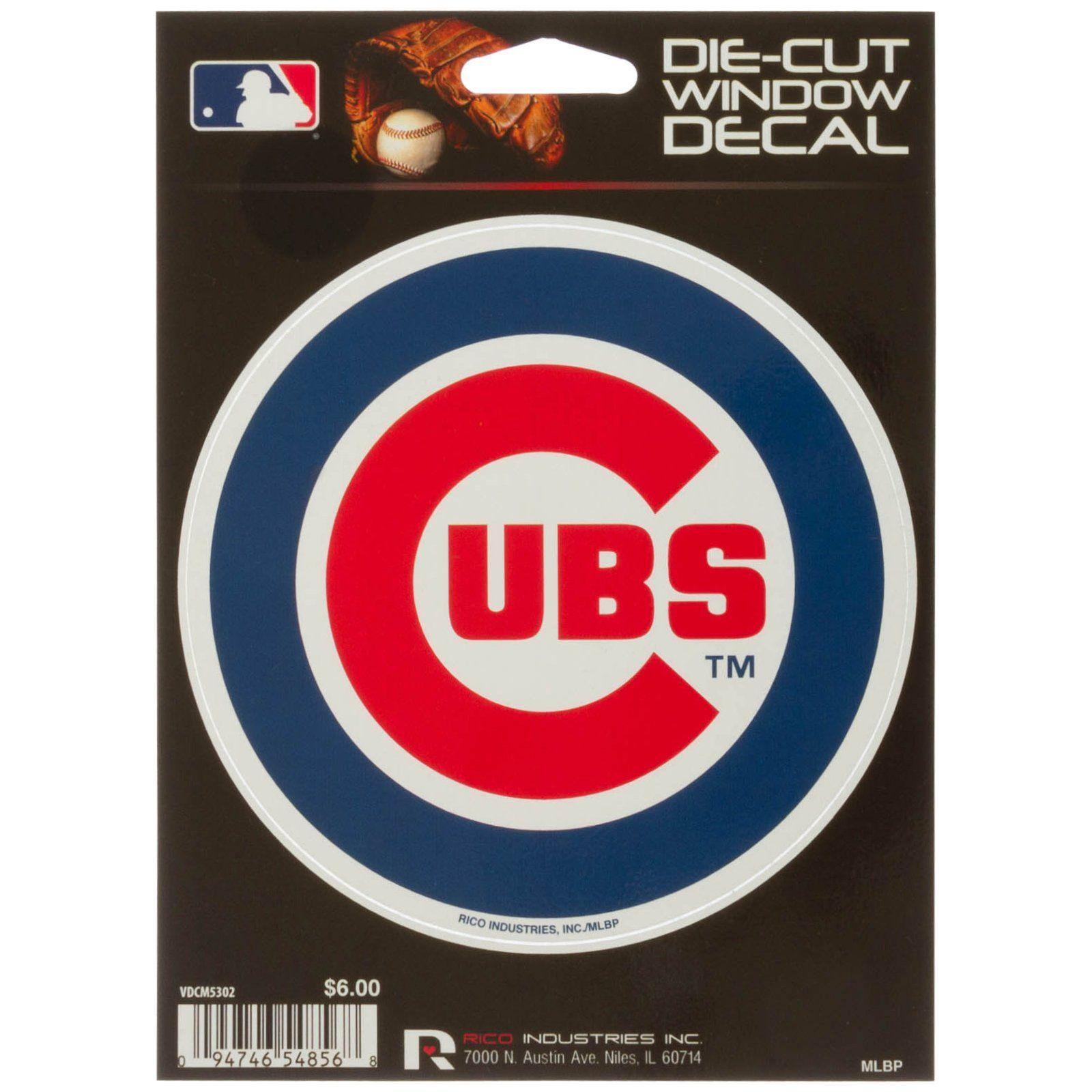 Bullsey Logo - Chicago Cubs Bullseye Logo Medium Die-Cut Sticker