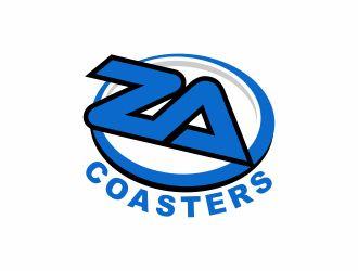 Za Logo - ZA Coasters logo design - 48HoursLogo.com