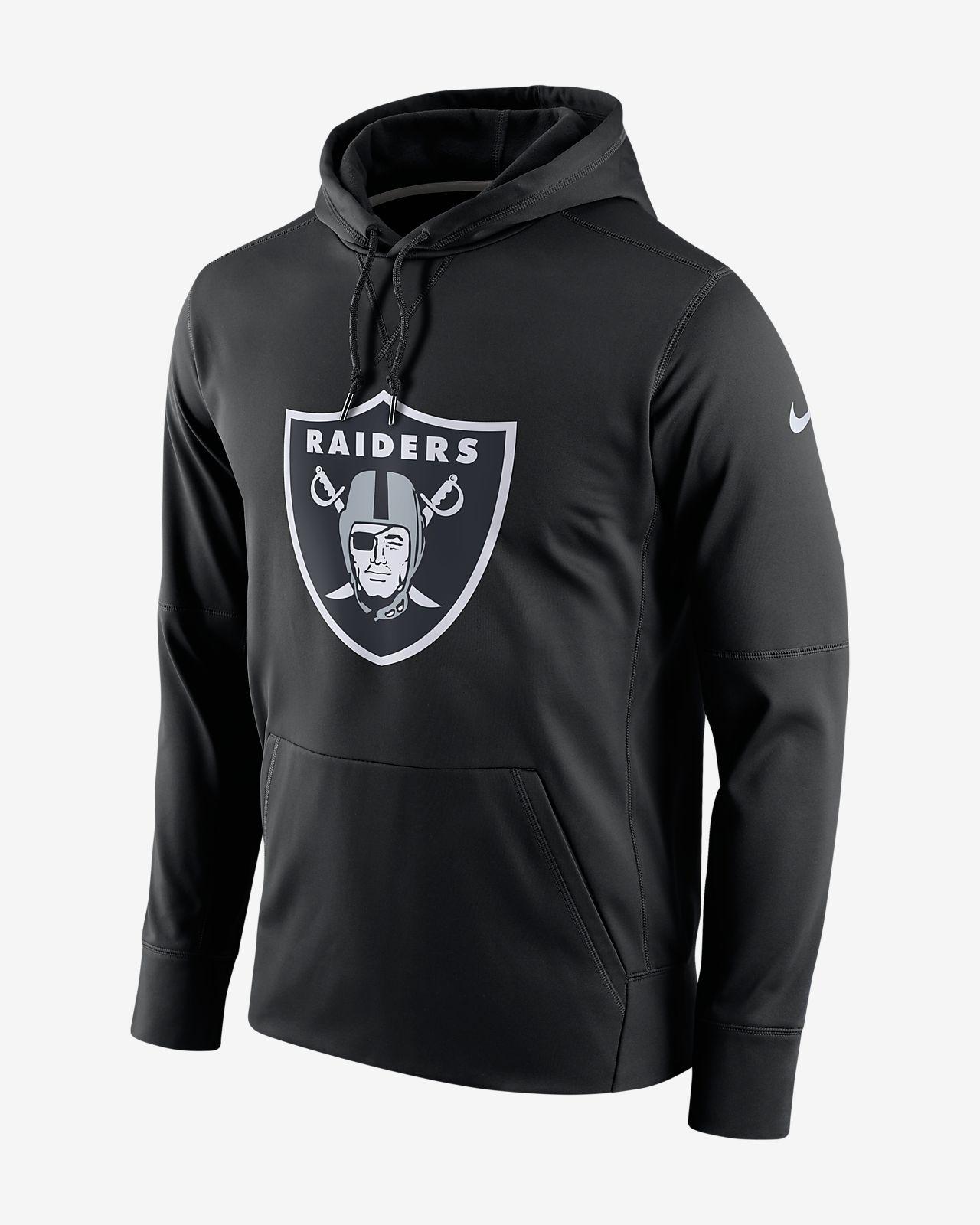 Za Logo - Nike Circuit Logo Essential (NFL Raiders) Men's Pullover Hoodie
