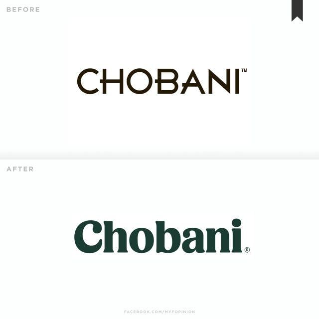 Chobani Logo - Chobani New Brand Identity – My F Opinion