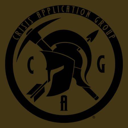 CAG Logo - CAG Logo 3 Chest Black