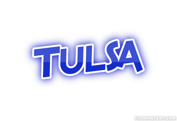 Tulsa Logo - United States of America Logo. Free Logo Design Tool from Flaming Text