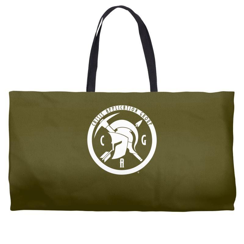 CAG Logo - Cag Logo 3 Chest White Weekender Totes. By Artistshot