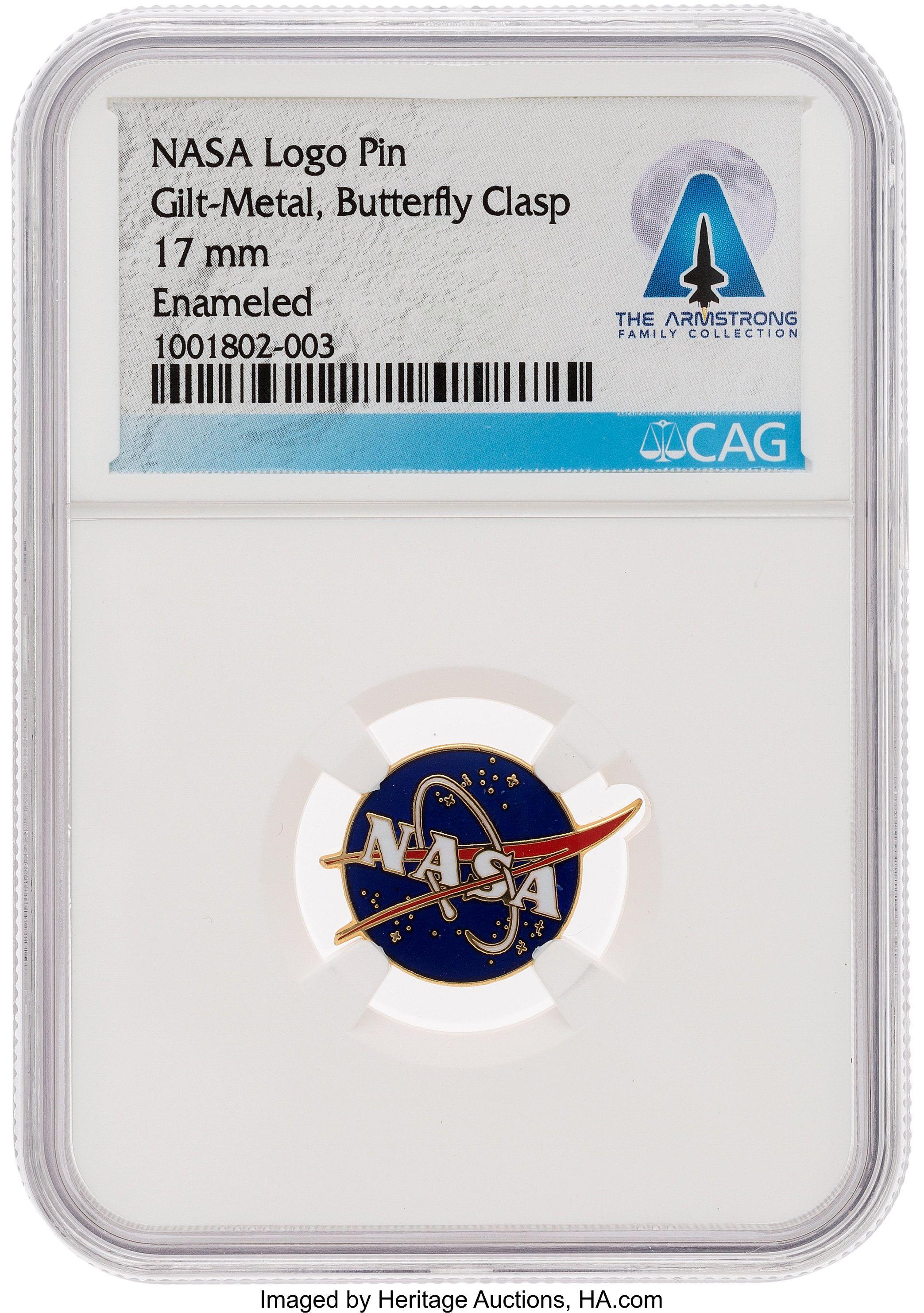 CAG Logo - NASA Logo Pin Directly From The Armstrong Family Collection™, CAG ...