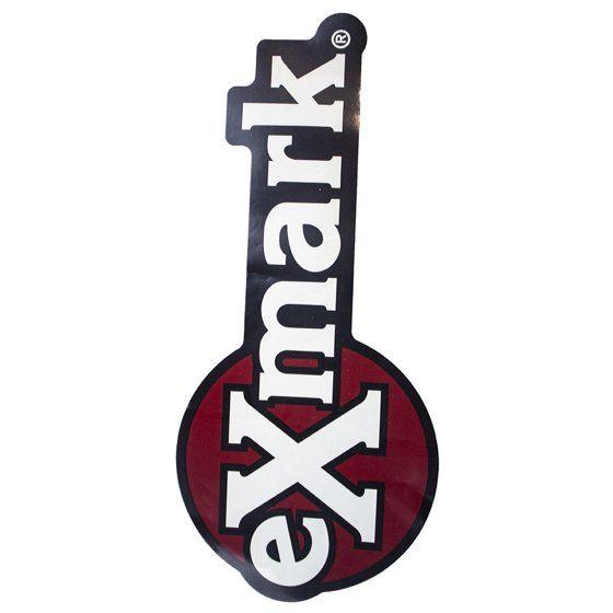 Exmark Logo - OEM Logo Decal EXmark 36 44 46 48 50 52 56 Deck Ultra Vac QDS Bagger Vantage Quest Next Lazer Z AS HP 1 653546