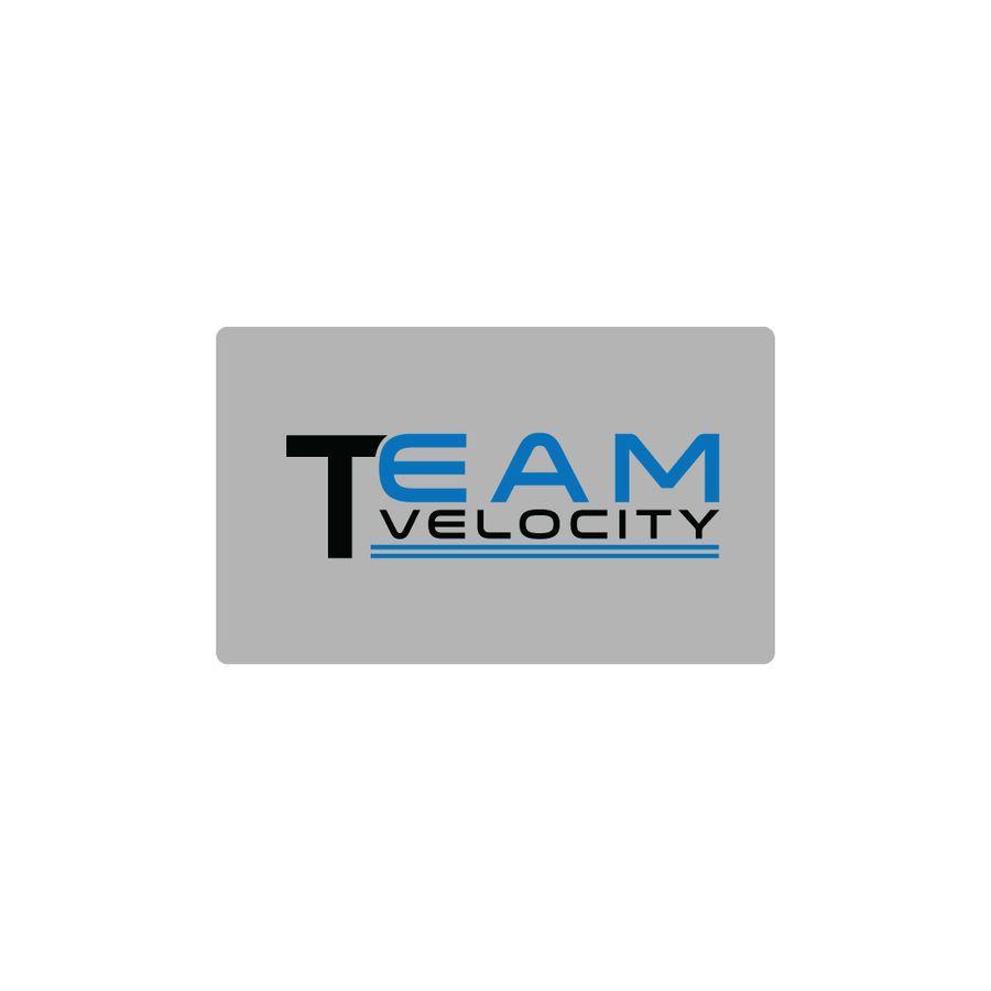 Velocity Logo - Entry #69 by AH99studio for Team Velocity logo contest | Freelancer