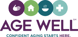 Aging Logo - Age Well - Confident Aging Starts Here