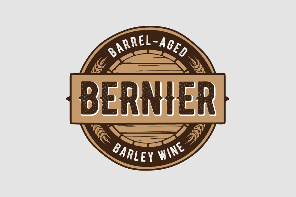 Aged Logo - Barrel-Aged Archives - Beer-Type Logos