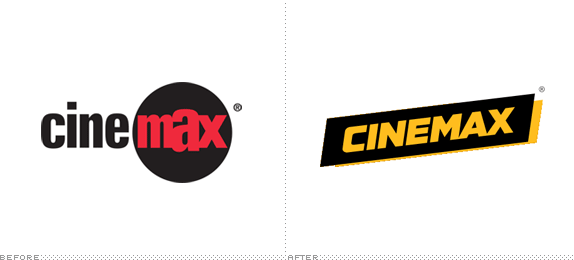 Cinemax Logo - Brand New: Cinemax's New Angle