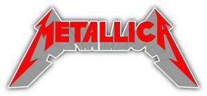 Matalica Logo - Details about Metallica Logo Car Bumper Sticker Decal - 3'', 5'', 6'' or 8''