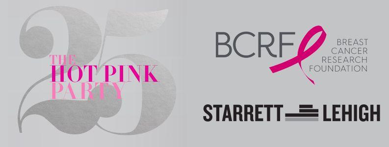 BCRF Logo - Breast Cancer Research Foundation & Starrett Lehigh