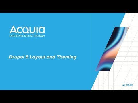 Acquia Logo - Drupal 8 Layout and Theming, Lesson 10: Add screenshot and logo ...