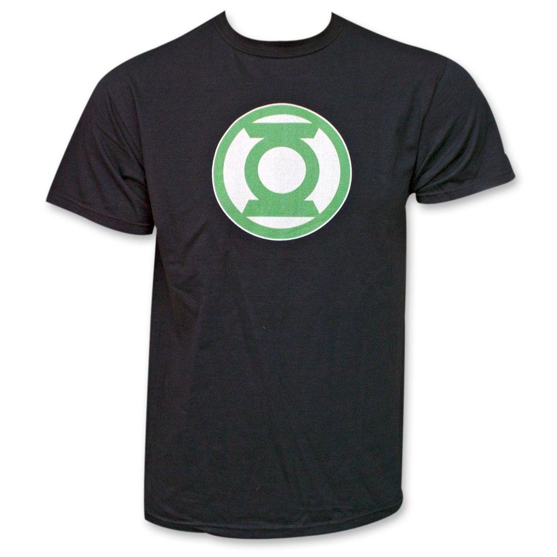 Lantern Logo - Green Lantern Logo T-Shirt - Black