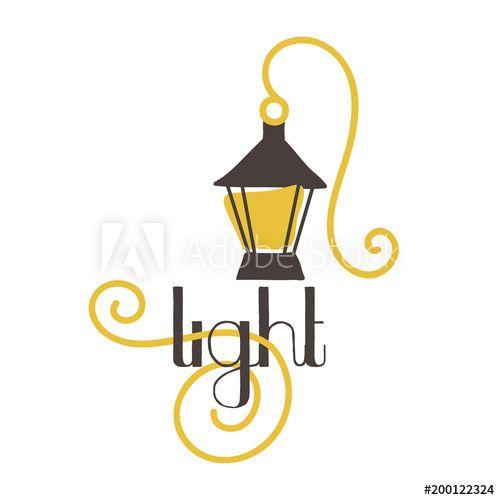 Lantern Logo - Lantern Logo Design with curly elements, for light companies ...