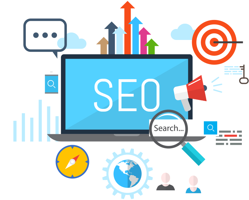 SEO Logo - Search Engine Optimization - SEO - Vision 360 | Digital Marketing Agency