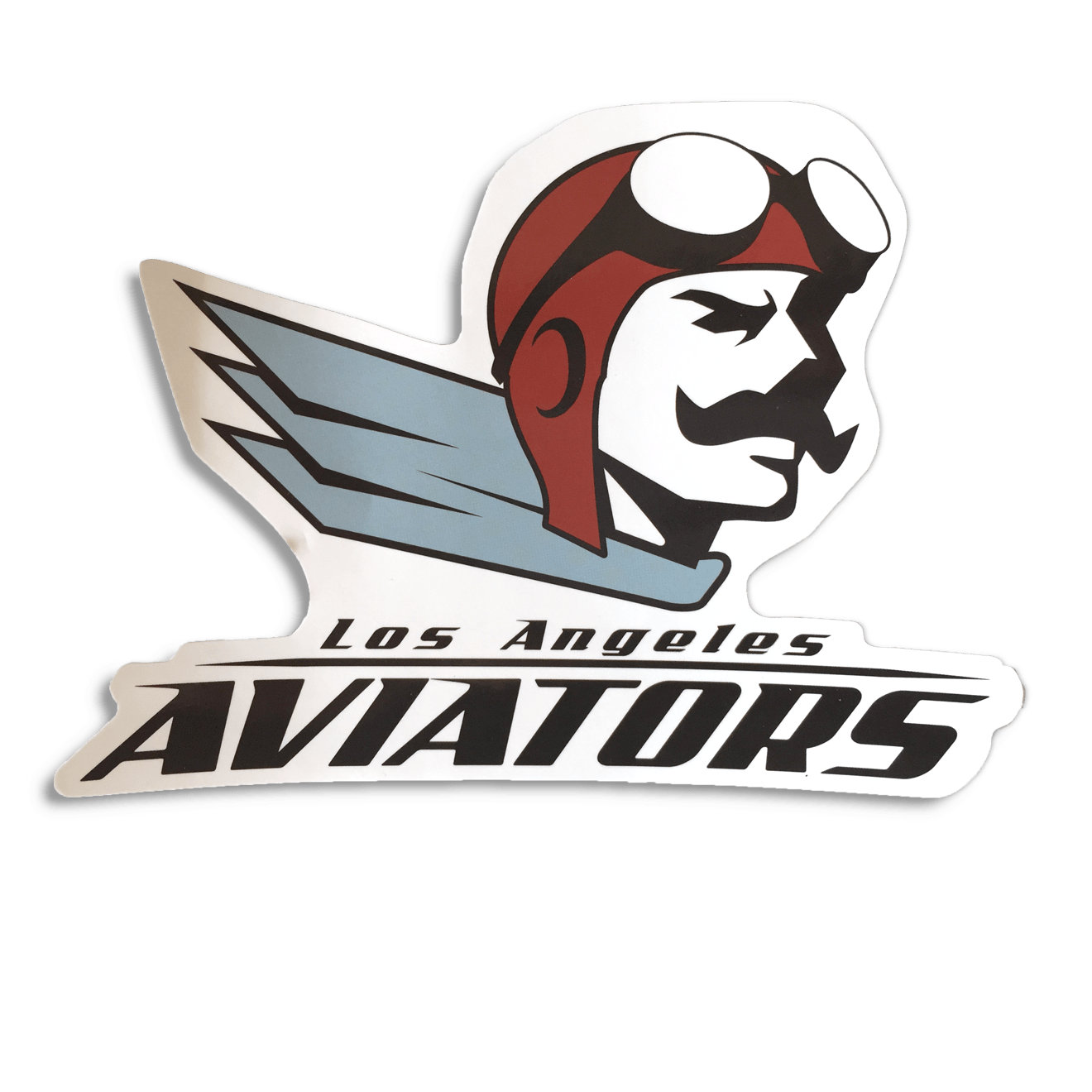 Aviator Logo - Aviator Mascot Sticker