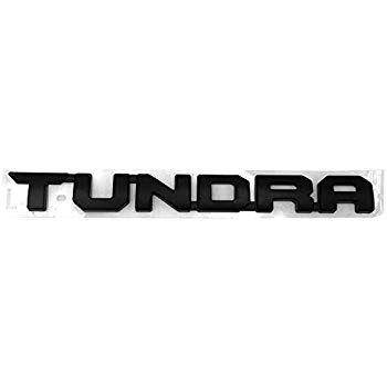 Tundra Logo - Amazon.com: 1pc OEM 14inch Black Tundra Emblem 3D Origianl Door ...