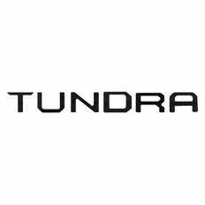 Tundra Logo - 2014-2017 Toyota Tundra Tailgate Letter Inserts (Acrylic Black) by Recon