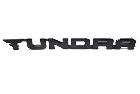 Tundra Logo - Amazon.com: 2x ABS Black Tundra Emblem 3D Door Badge for 2013-2018 ...