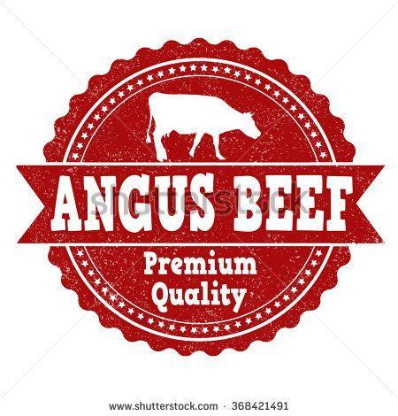 Angus Logo - beef logo | Angus beef grunge rubber stamp on white background ...