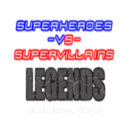 Supervillians Logo - Superheroes vs. Supervillains Logo