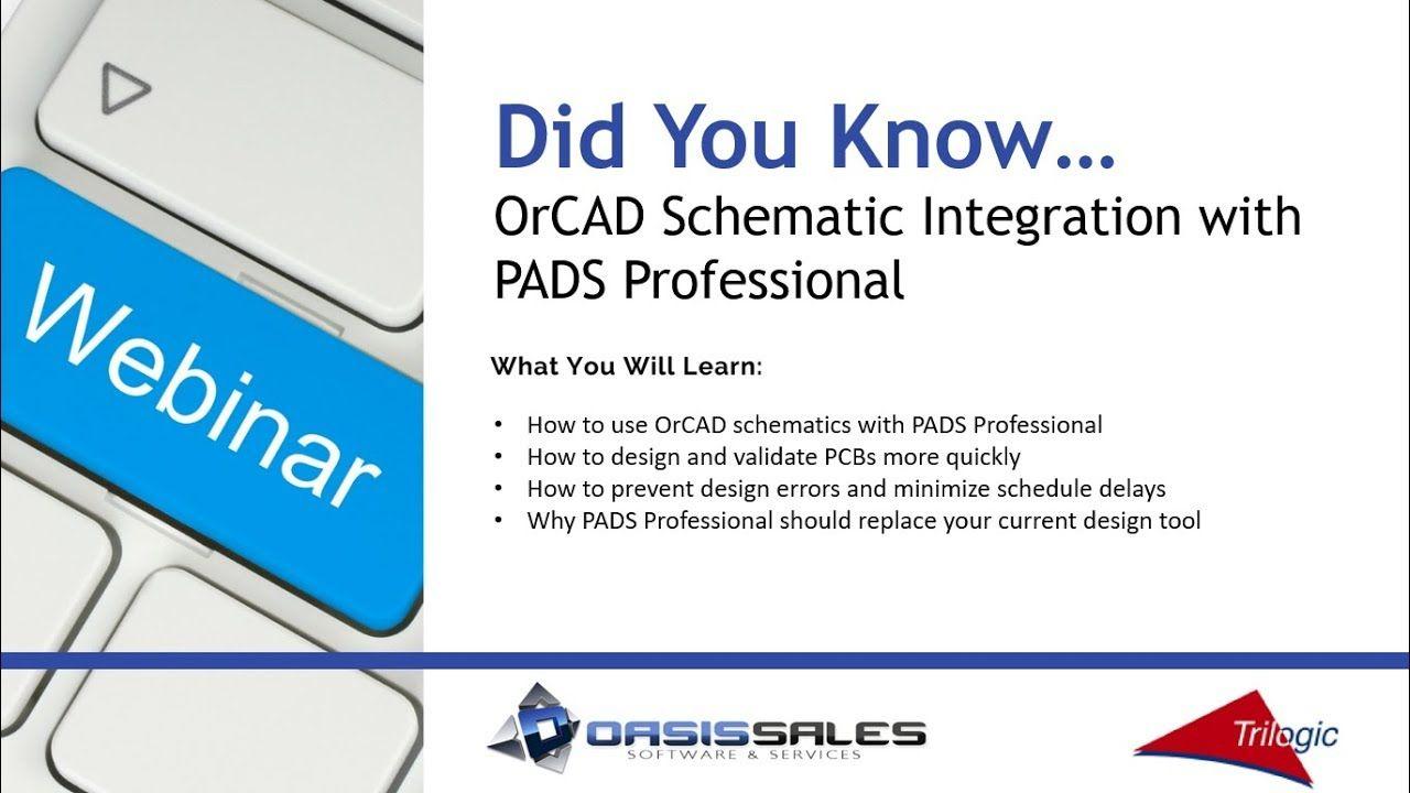 OrCAD Logo - OrCAD Integration PADS Professional Webinar