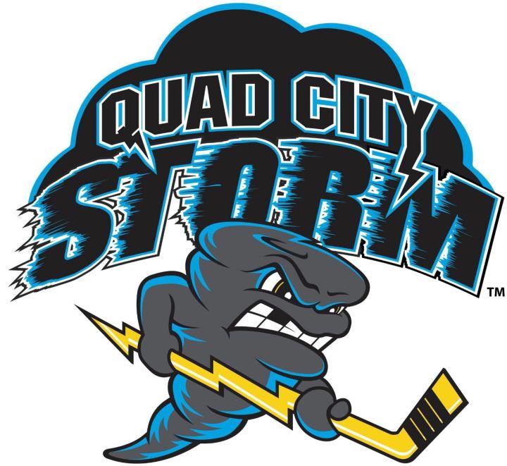 Tornado Logo - Reviewing the Quad City Storm Logo Update – Bus League Hockey